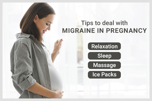 ways to deal with migraine in pregnancy