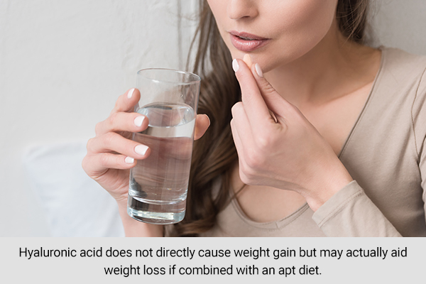 how hyaluronic acid impacts weight?