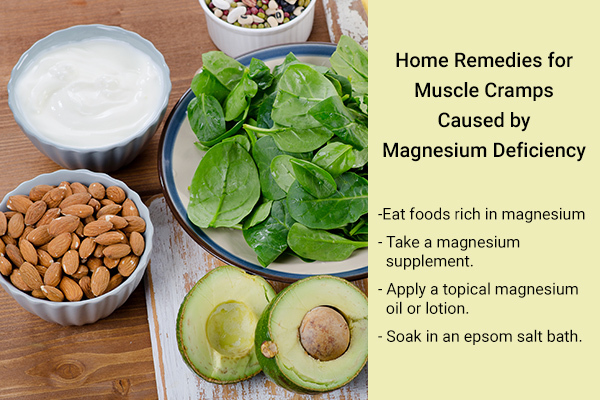 increasing your magnesium intake can help avoid muscle cramps