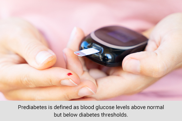 prediabetes (milder form of diabetes) can be a risk factor for type 2 diabetes
