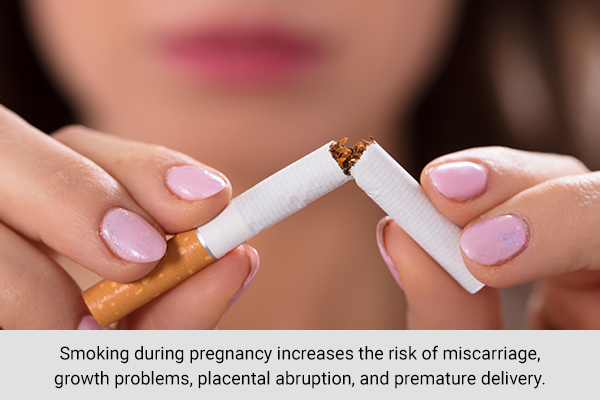 expecting mothers should quit smoking as it can be detrimental