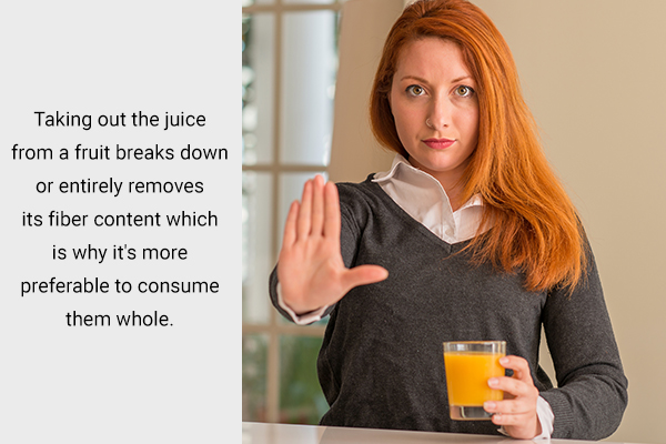 what happens if you drink orange juice when you have no gastric issues?