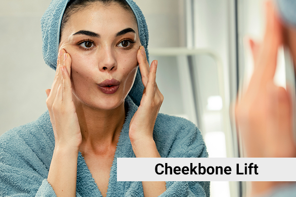 the cheekbone lift exercise to reduce chubby cheeks