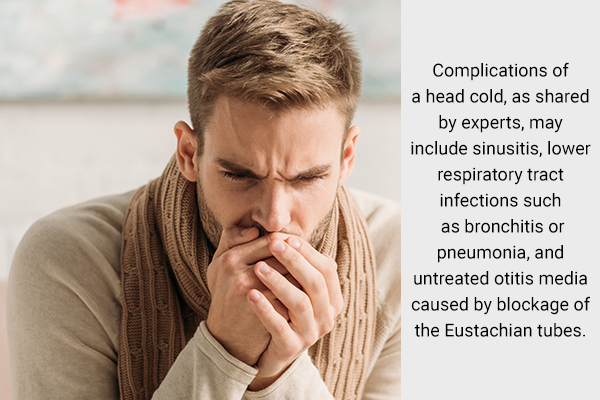 complications and management of a head cold