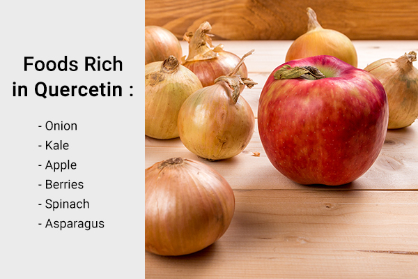 eating foods rich in quercetin can help control hair fall due to an oily scalp