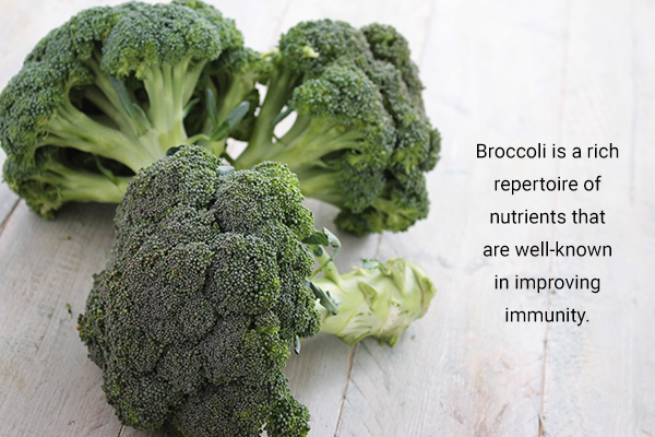 immune boosting nutrients in broccoli