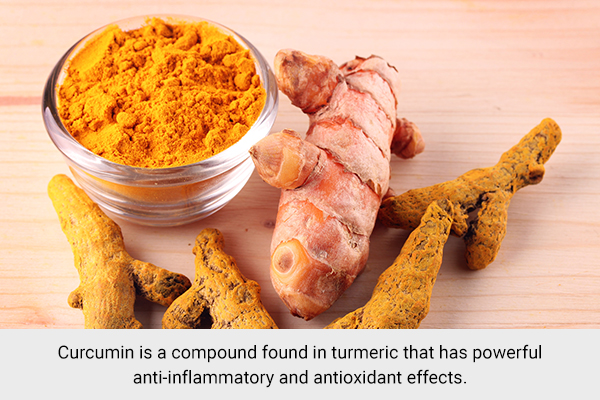 turmeric consumption is beneficial in preventing osteoarthritis