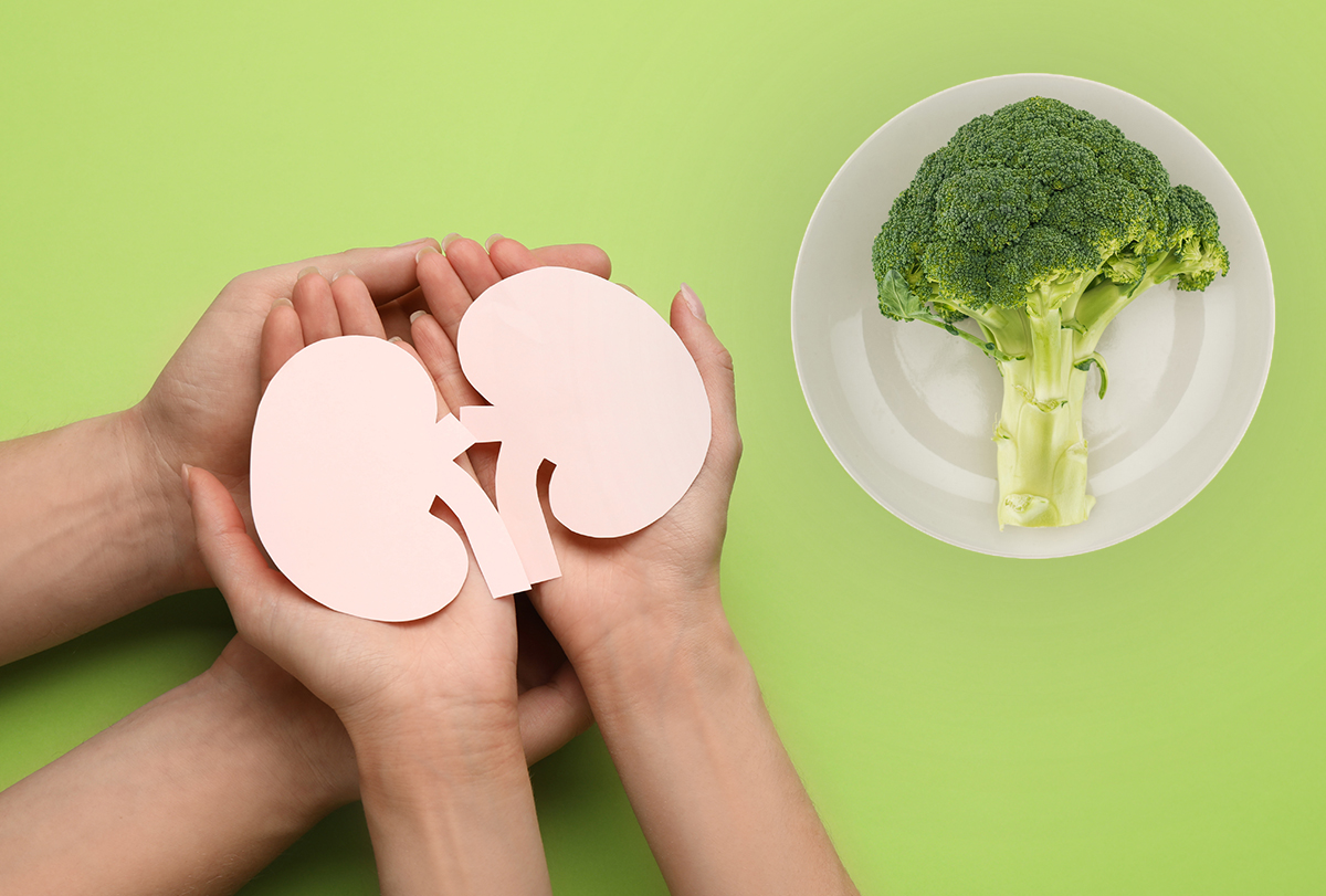 can broccoli lower creatinine levels?
