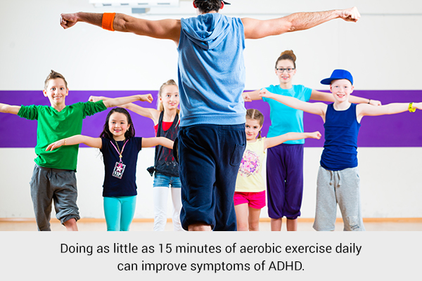 doing moderate physical activities can help improve ADHD symptoms