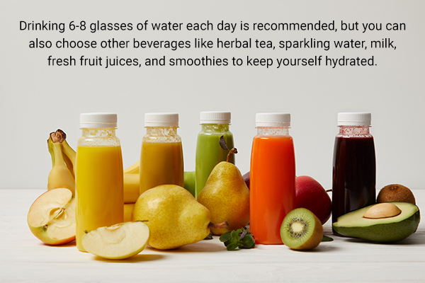 proper hydration levels is essential to a healthy functioning bladder
