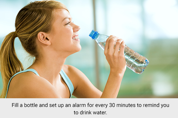 tips to help you stay hydrated during the summer