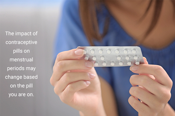 using contraceptive pills can help shorten your period