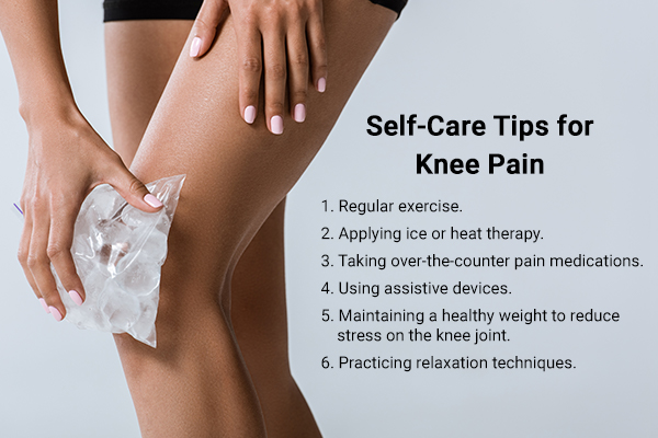 self-care tips to manage and prevent knee pain