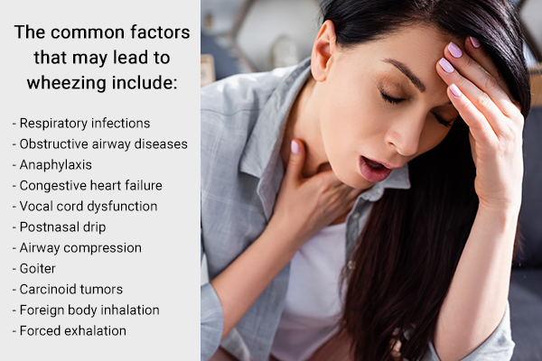 common factors that may lead to wheezing