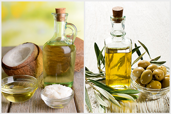 olive oil and coconut oil can be used to remove ear discharge
