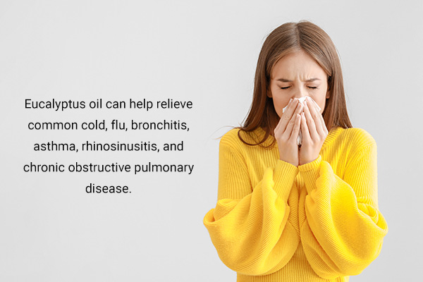 eucalyptus oil can help relieve respiratory distress