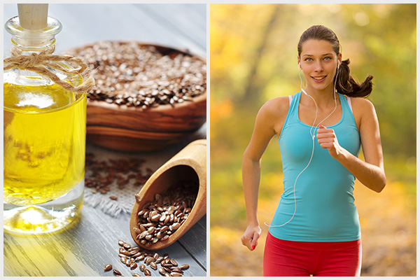 using flaxseeds and exercising regularly can help soothe endometriosis