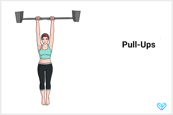 perform pull-ups is an effective way to get rid of back fat fast