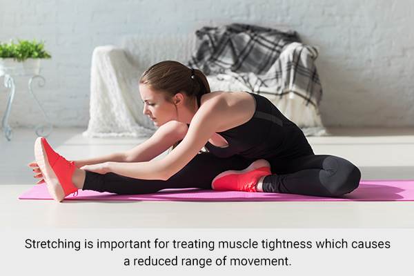 doing some stretching exercises can help prevent muscle strains