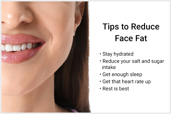tips to help reduce facial fat