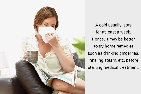 treatment modalities for common cold