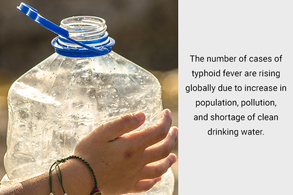 people susceptible to typhoid fever