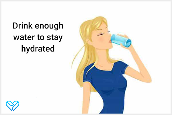 drinking enough water can help you avoid dry throat
