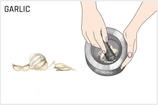 consuming garlic can help prevent flat warts