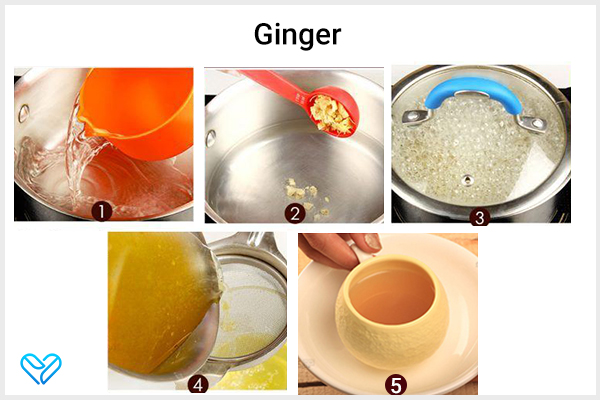 ginger can also provide relief from foot tendonitis