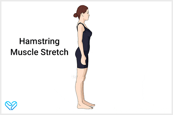 how to perform hamstring muscle stretch to prevent leg cramps