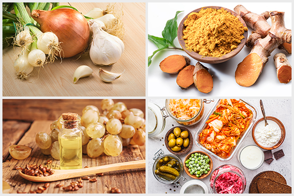 incorporate garlic and onion, turmeric, grape seed in your diet to prevent liver cirrhosis