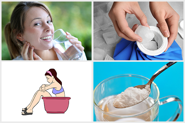 drink enough water, try heating pads, take a sitz bath, etc. to manage interstitial cystitis