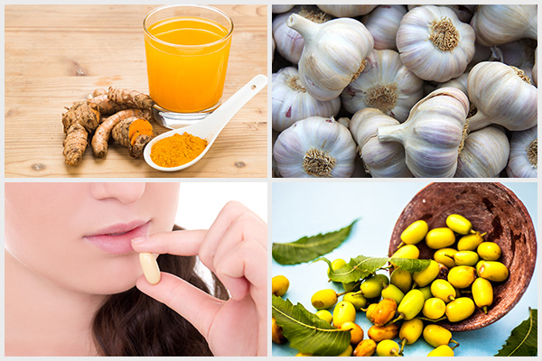 consume turmeric, garlic, try ayurvedic treatment etc. to manage pelvic inflammatory disease