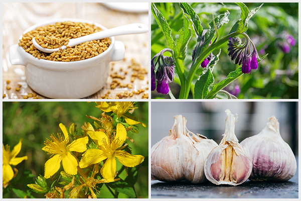 try using fenugreek seeds, comfrey oil, St. John's wort, etc. can help cure tennis elbow