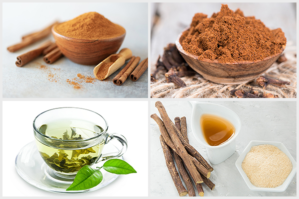 try using cinnamon, clove powder, green tea, etc. to prevent gastritis
