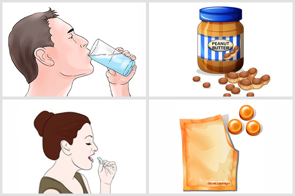remain hydrated, consume peanut butter, chew gum ,etc. to get rid of alcohol breath