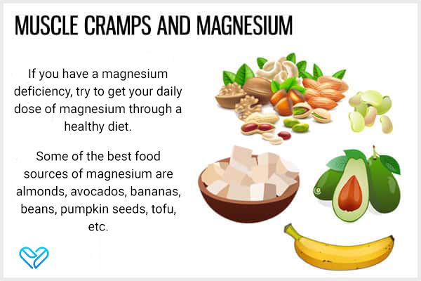 magnesium deficiency can lead to muscle cramps