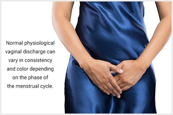 normal versus abnormal vaginal discharge