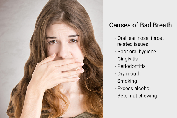 causes of bad breath