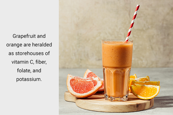 practical takeaways regarding grapefruit and orange consumption