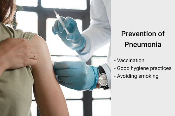 preventive tips against pneumonia