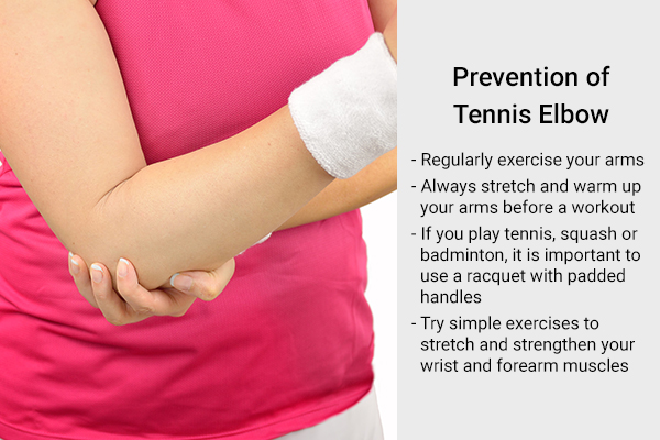 tips to help prevent tennis elbow