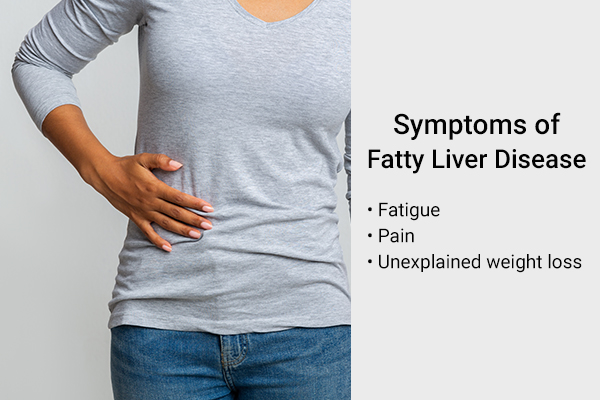 signs and symptoms of fatty liver disease
