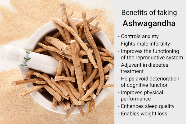 benefits of consuming ashwagandha