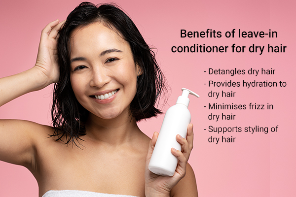 benefits of using leave-in conditioner for dry hair