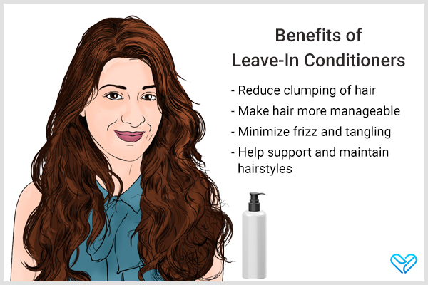 hair benefits of using leave-in conditioner