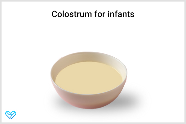 colostrum can be used to help get rid of eye infections in infants