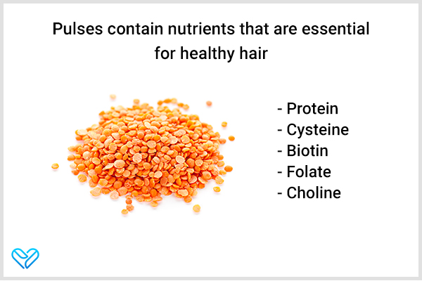 how can pulses benefit hair health?