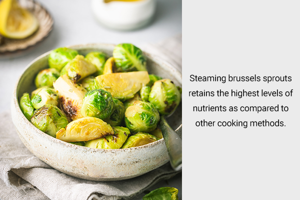 how to cook brussels sprouts and broccoli to retain nutrition
