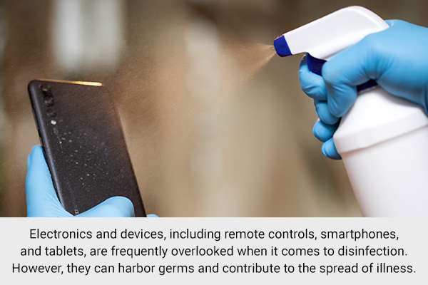 cleaning electronic devices and appliances